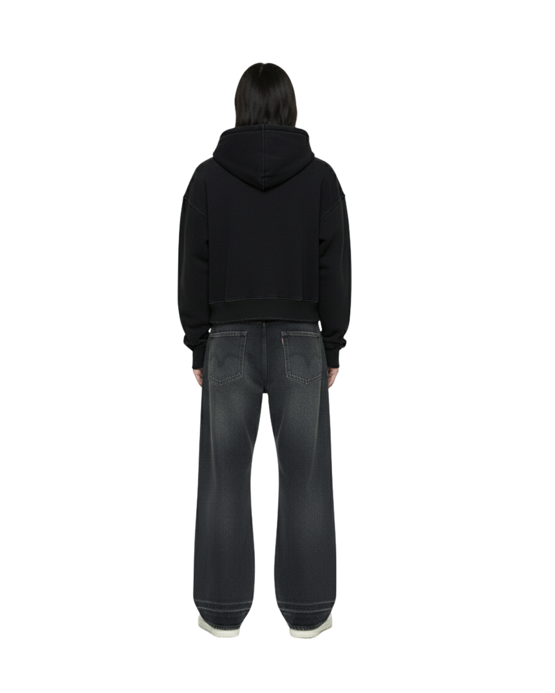 CROPPED SIERRA MANDEL. ZIP UP