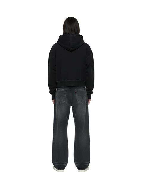 CROPPED SIERRA MANDEL. ZIP UP