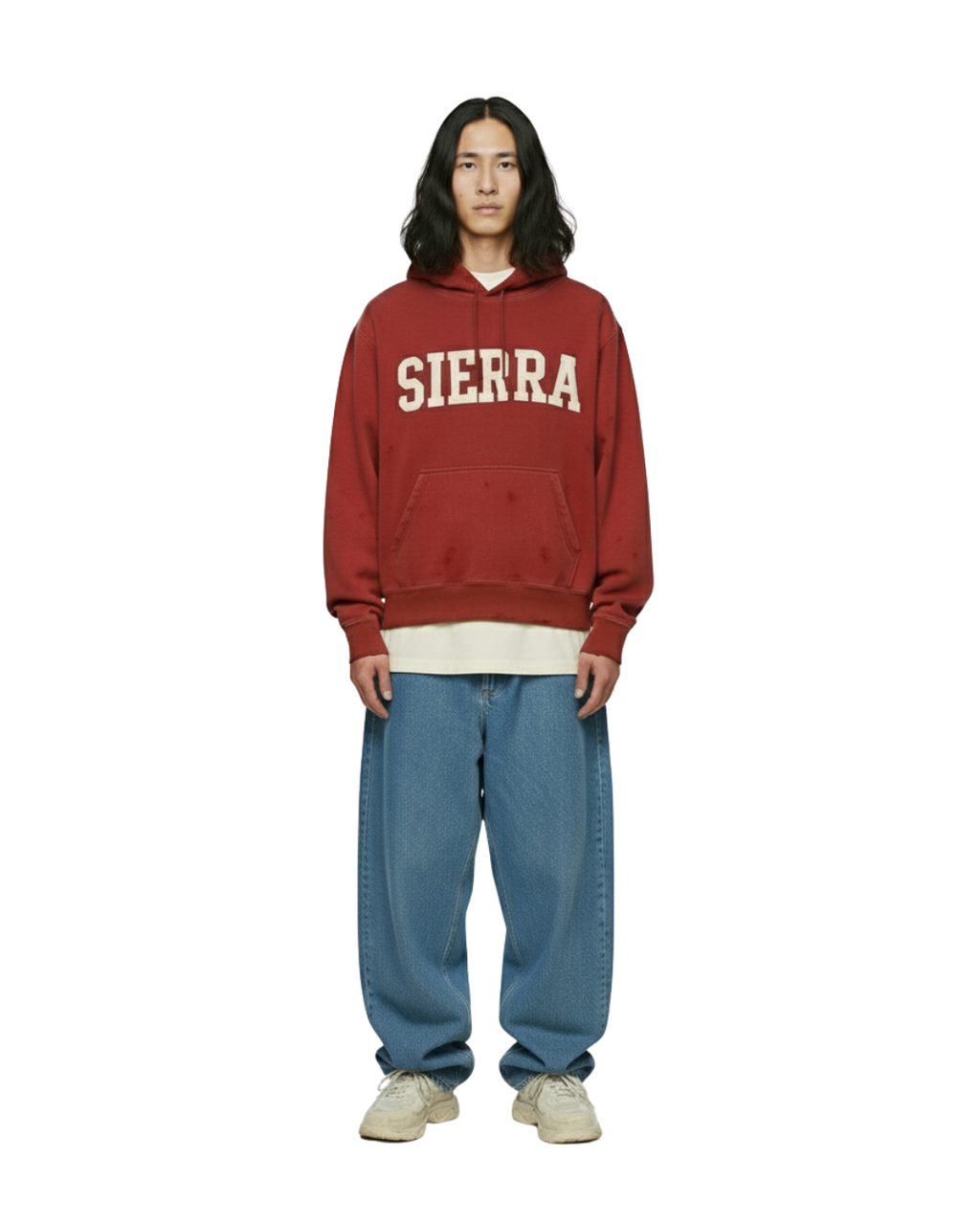 SIERRA BLOCK TEXT HOODIE