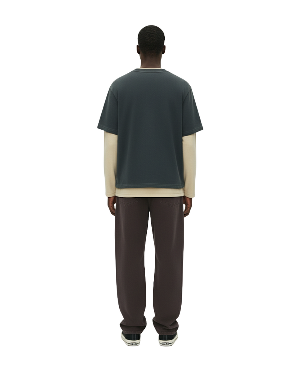 ST. MANDEL DOUBLE LAYER LONG SLEEVE